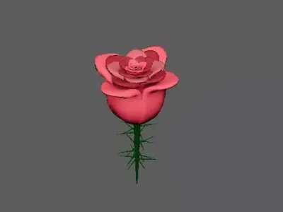 Rose 3D 3D model