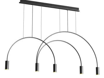 volta 5lt wall pendant scene 01 Low-poly 3D model