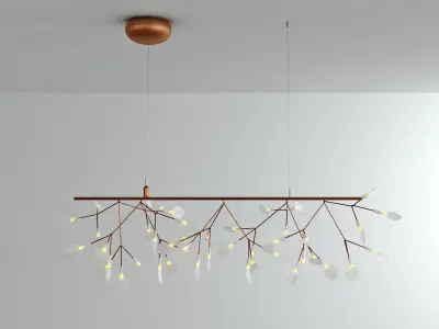 Heracleum Endless Pendant Lamp 3D model