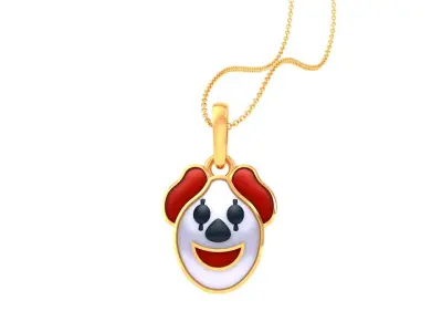 Kids Pendants 3dm STL OBJ FBX Renders Details 3D print model