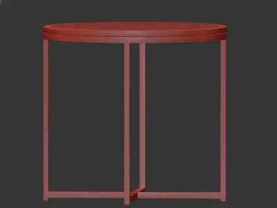 table Cross 3D model