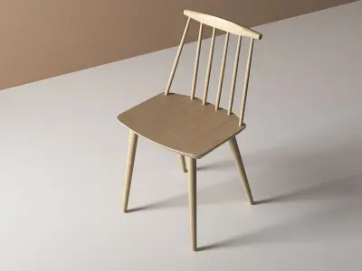 J77 Chair 3D model