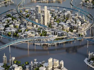 Cityscape 5003 3D model