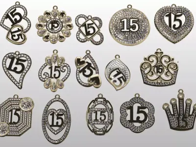 15 years old 3D model