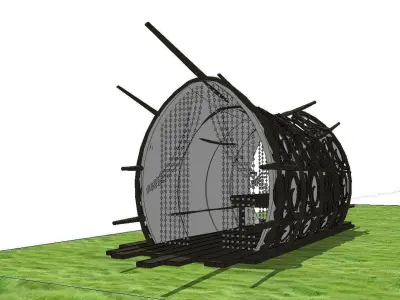Creative Design-Holiday Cabin-019 3D model