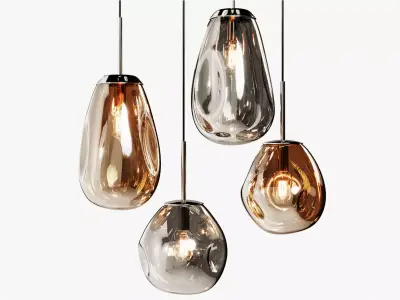 Leitmotiv Pendant lamp 3D model