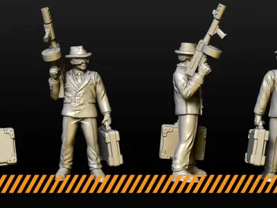 Mafioso 3D print model