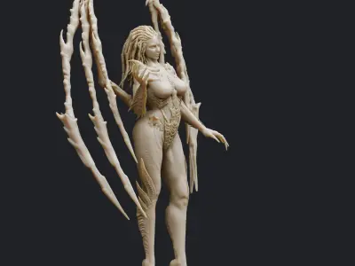 Sarah Kerrigan STL for 3d printing 3D print model