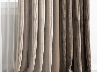 Curtain 386 3D model