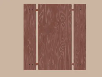 Picnic Table 3D model