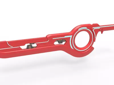 Sword Monado from Xenoblade Chronicles 3D print model