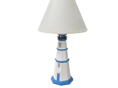 Lighthouse table lamp 3D model