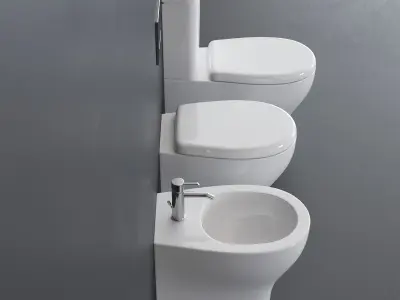 GALASSIA Eden WC art 7213 art 7214 art 7217 Low-poly 3D model