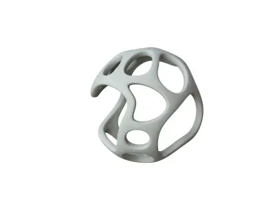 SciFi Cube Object No 39587 Low Poly Shape Texture