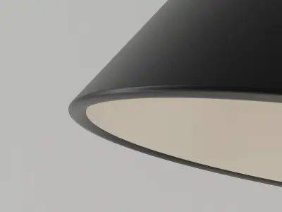 CHEAP MODELZ  Black metal wall lamp 3D model