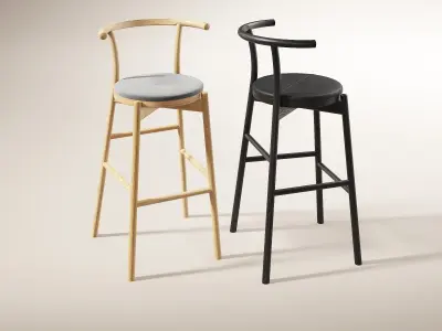 Kotan High Chair 3D model