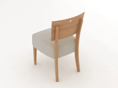 Dining Room Chair 005 3D model