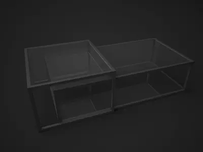 Coffee Table -Vittsjo 01 Low-poly 3D model