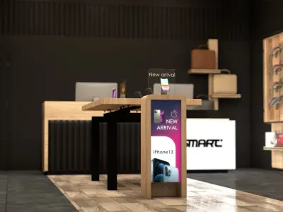 iSmart electronics shop 3D model