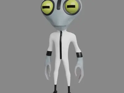 Grey Matter - Ben 10 3D model