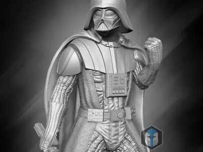 Darth Vader Figurine - Vengence 3D print model