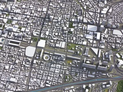 Caracas Low-poly 3D model