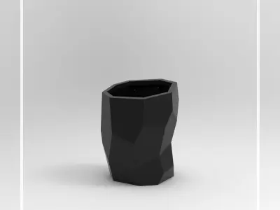 Welding Project Plans Drawings Rock Planter DXF PDF 3D model