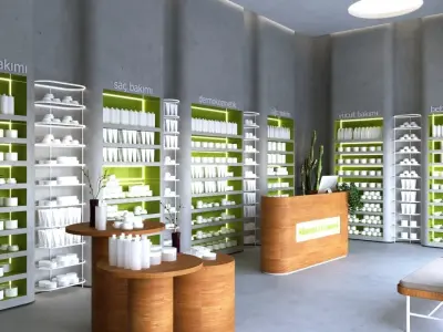 pharmacy 3D model