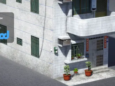 TW house 014 3D model