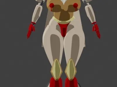 deltas spaceship collection 3D model