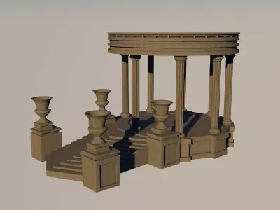 Ancient Alter 3D model