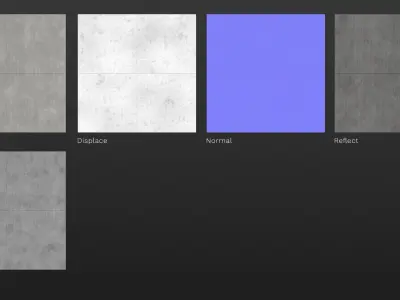 Large area seamless concrete ground texture Texture