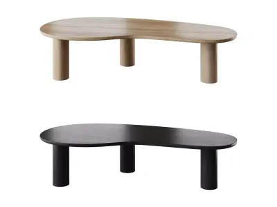 Aesthetic coffee table 3D model