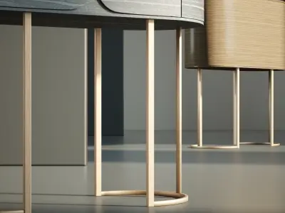 Furniture Console 001 3D model