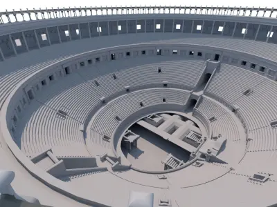 Roman Colosseum 3D model
