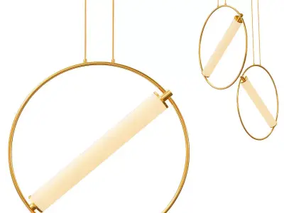 Chandelier pendant light 3D model get