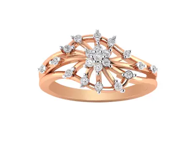  Women Ring Render 3dm STL MTL SLC JCD OBJ FBX Details 3D print model 53