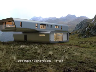 TUNNEL HOUSE - Full Pack 3D model