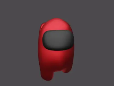 Among as model character Free 3D model