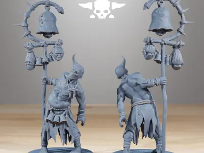 Corrupted Guard Walkers 3D print model