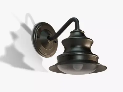 Lamp outdoor 01 3D model