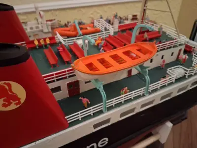 MV Isle of Arran RC Model ferry Instruction Booklet Free 3D print model