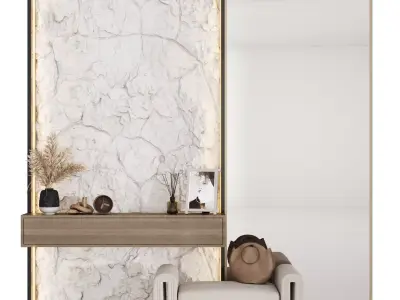 Hallway composition 14 3D model