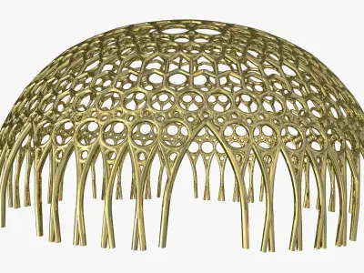 Al Wasl Dome Plaza Expo 2020 Dubai 3D print model