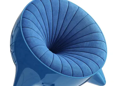 Abel Lounge Chair 3D model