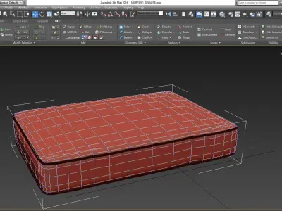  Heath-field sofa  3D model