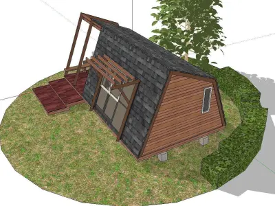 Creative Design-Holiday Cabin-052 3D model