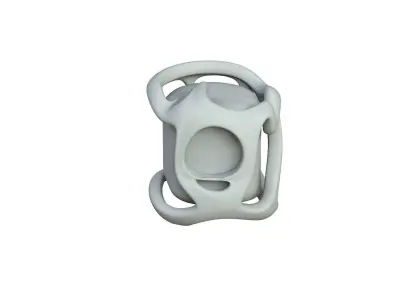 SciFi Shape Object Low Poly Low-poly 3D model