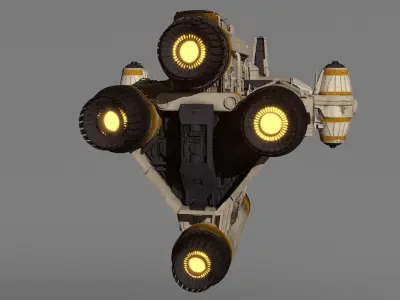 Hammerhead Corevette 3D model