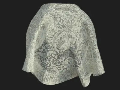 PBR Lace Two birds Texture